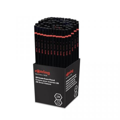 LAPIZ de GRAFITO ROTRING 2B MADERA COLORES EXAM