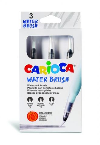 PINCEL DE AGUA CARIOCA BLISTER DE 3
