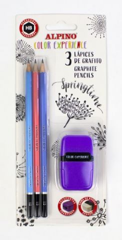 LAPIZ de GRAFITO ALPINO COLOR EXPERIENCE blister d