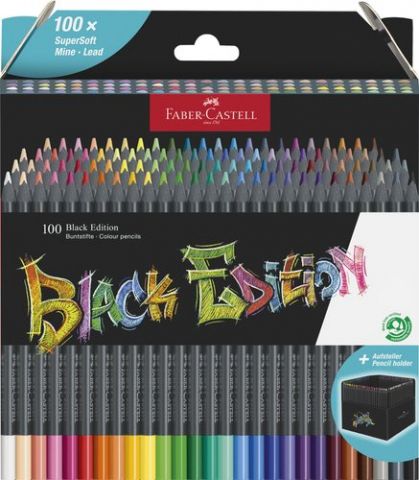 LAPICES de COLORES FABER-CASTELL BLACK EDITION EST