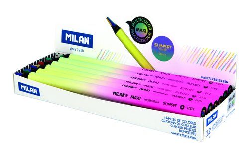 LAPICES de COLORES MILAN MAXI MULTICOLOR SUNSET CA