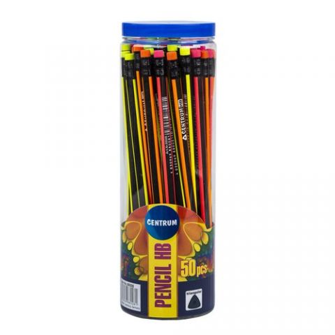 LAPIZ de GRAFITO CENTRUM TRIANGULAR HB BOTE DE 50