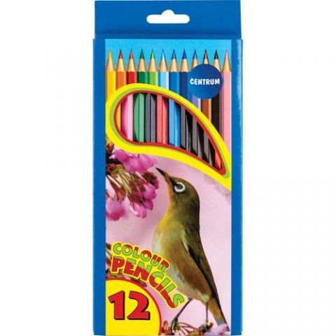 LAPICES de COLORES CENTRUM ZOO LARGOS ESTUCHE DE 1
