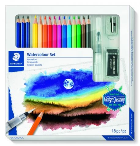 LAPICES ACUARELABLES STAEDTLER DESIGN JOURNEY SET