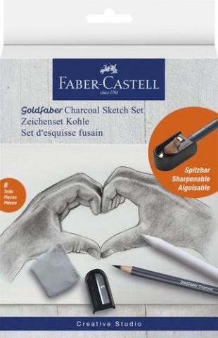 LAPIZ de GRAFITO FABER-CASTELL GOLDFABER SET DE 8