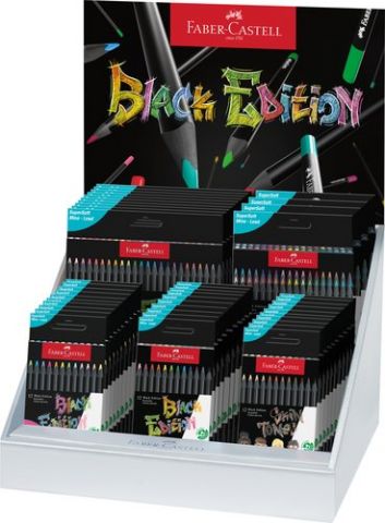 LAPICES de COLORES FABER-CASTELL BLACK EDITION EXP