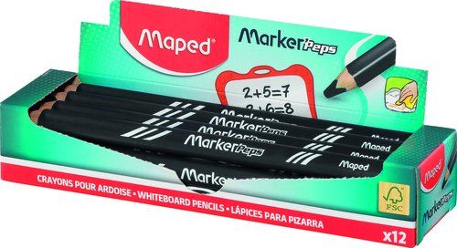 LAPIZ MARCADOR MAPED PARA PIZARRA NEGRO