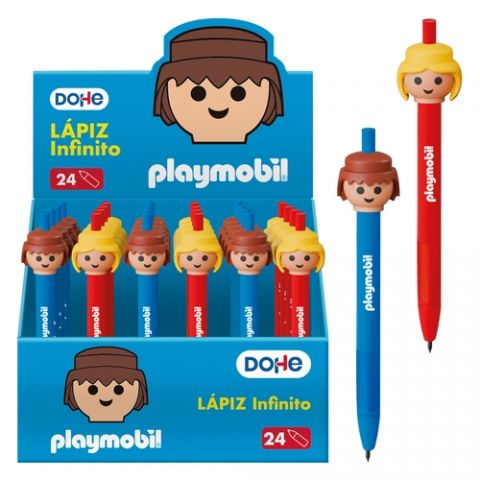 LAPIZ DOHE PLAYMOBIL GRAFITO INFINITO EXPOSITOR de