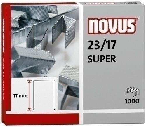 GRAPAS NOVUS GRUESOS 23/17 GALV.cj.1000