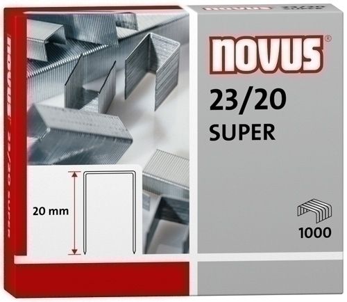 GRAPAS NOVUS GRUESOS 23/20 GALV.cj.1000