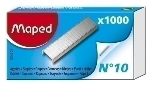 GRAPAS MAPED 10 caja de 1000