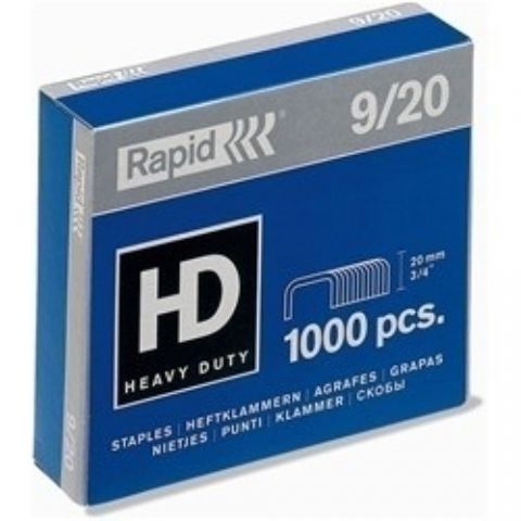 GRAPAS RAPID SUPER STRONG  9/20 mm. GALVANIZADAS c