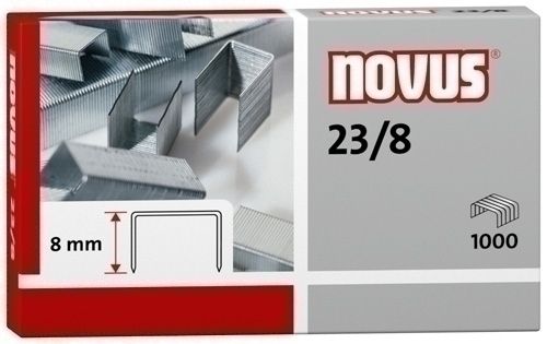 GRAPAS NOVUS GRUESOS 23/ 8 GALV.cj.1000