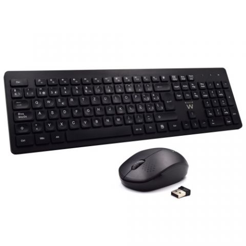 Ewent EW3256 teclado RF inalámbrico QWERTY Español