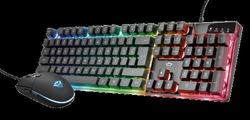 Trust GXT 838 Azor Gaming Combo teclado USB QWERTY