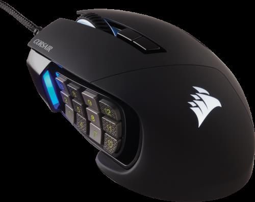 Corsair Scimitar RGB Elite ratón mano derecha USB