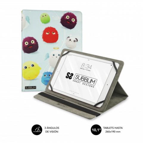 SUBBLIM Funda Tablet Universal TRENDY CASE FURRY 1
