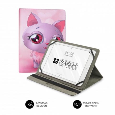 SUBBLIM Funda Tablet Universal TRENDY CASE CAT 10.