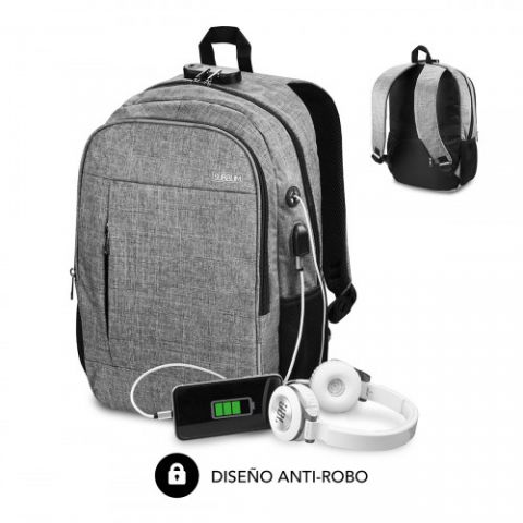 SUBBLIM Mochila para Portátil Urban Lock Backpack