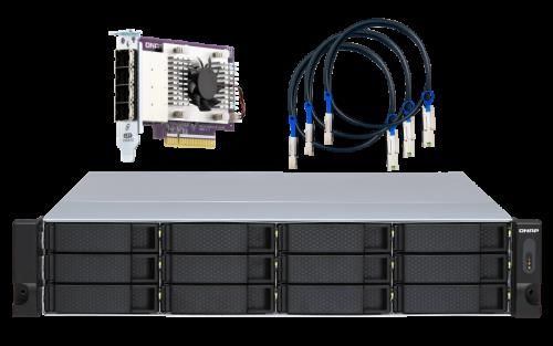 QNAP TL-R1200S-RP caja para disco duro externo Car