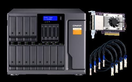 QNAP TL-D1600S caja para disco duro externo Carcas