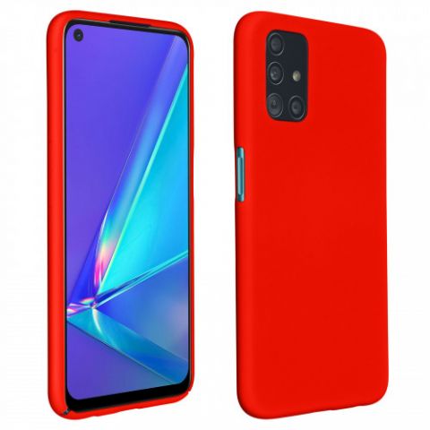 OPPO LIQUID SILICON CASE A52/A72 ROJO