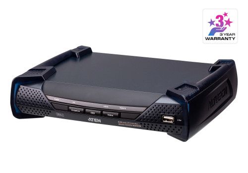 ATEN Receptor KVM por IP DVI-I single display USB