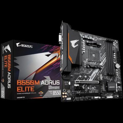 Gigabyte B550M AORUS ELITE Zócalo AM4 Micro ATX AM