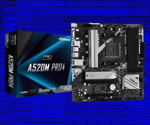Asrock A520M Pro4 Zócalo AM4 micro ATX