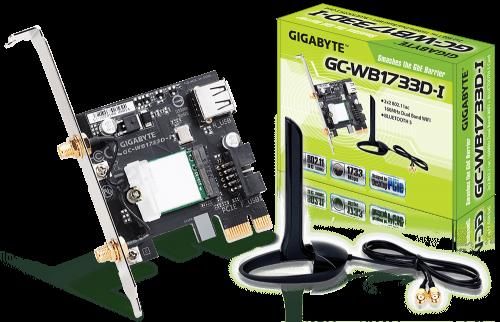 TARJETA DE RED WIRELESS GIGABYTE GC-WB1733D-I,AC 9
