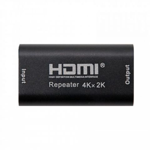 Nanocable Repetidor HDMI, A/H-A/H, Negro