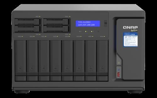 QNAP TVS-h1288X NAS Torre Ethernet Negro