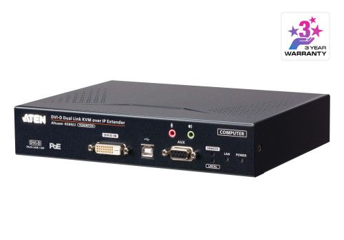 Aten Transmisor KVM por IP DVI-D dual link 2K con