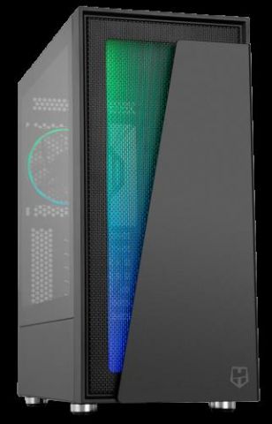 NOX CAJA ATX HUMMER BLASTER. SEMITORRE. NEGRO