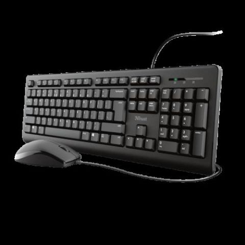 Trust TKM-250 teclado USB Español Negro