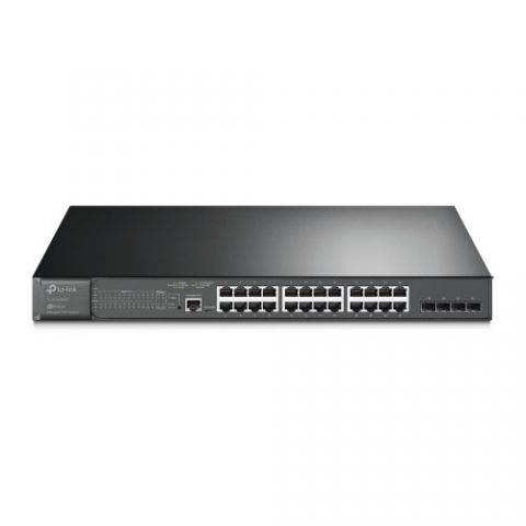 TP-LINK 24 PUERTOS POE + COMPATIBLES CON 802.3AT /