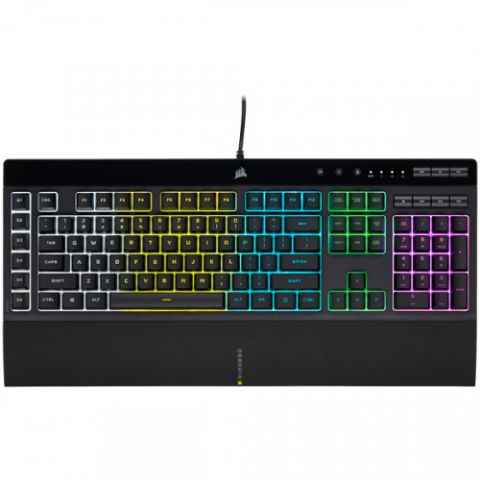 Corsair K55 RGB PRO teclado USB QWERTY Español Neg