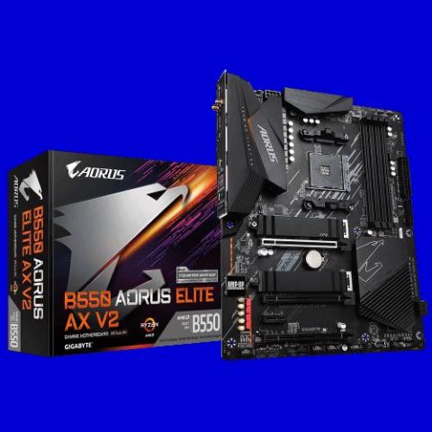 Gigabyte B550 AORUS ELITE AX V2 placa base AMD B55