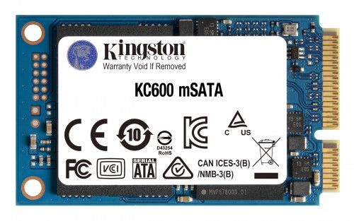 Kingston Technology KC600 mSATA 256 GB Serial ATA