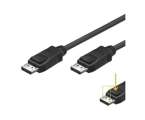 Ewent EW-140100-020-N-P cable DisplayPort 2 m Negr