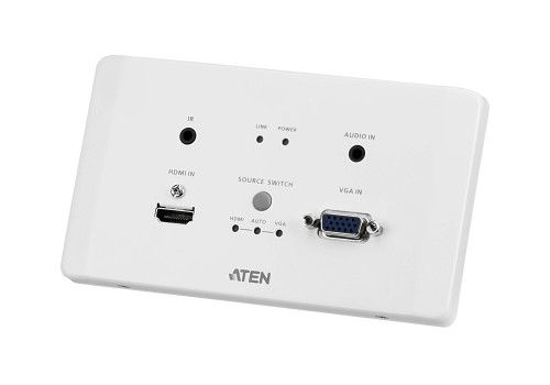 ATEN Transmisor encastrable (EU) HDMI y VGA HDBase