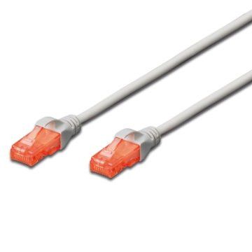 Ewent EW-6U-100 cable de red Gris 10 m Cat6 U/UTP