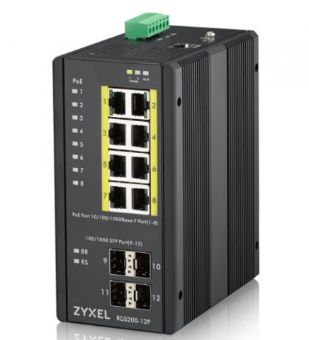 Zyxel RGS200-12P Gestionado L2 Gigabit Ethernet (1