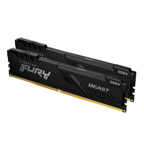 MEMORIA KINGSTON FURY BEAST BLACK DDR4 32GB (KIT 2