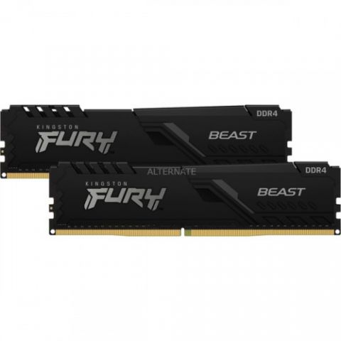 MEMORIA KINGSTON FURY BEAST BLACK DDR4 64GB (KIT 2