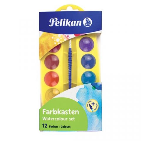 ACUARELAS PELIKAN JUNIOR ESTUCHE 12