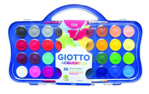 ACUARELAS GIOTTO  30 mm ESTUCHE 36