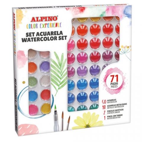 ACUARELAS COLOR EXPERIENCE SET de 71