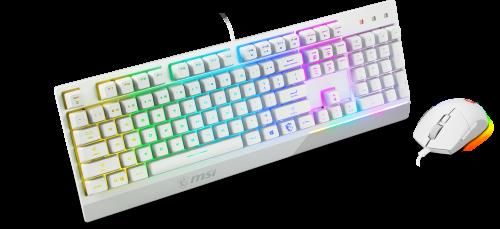 TECLADO + RATON MSI VIGOR GK30 COMBO WHITE ES