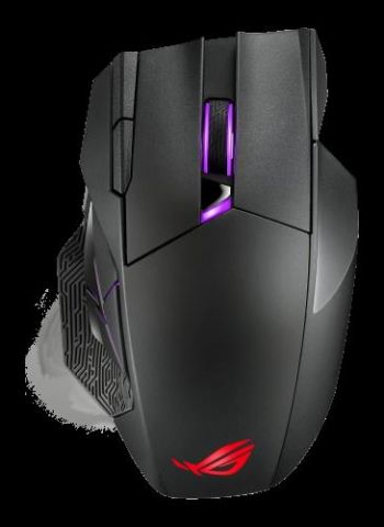 ASUS ROG Spatha X ratón mano derecha RF Wireless+U